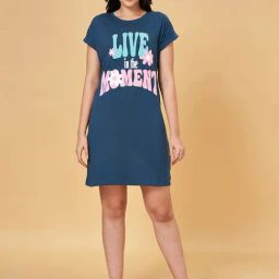 Dreamz by Pantaloons Blue Cotton Sleep Tees-picture-37