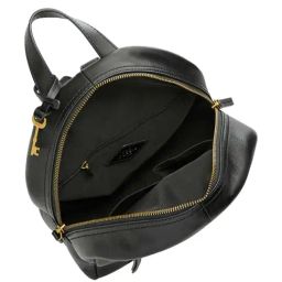 Fossil Black Solid Backpack image 2