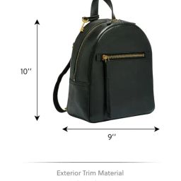 Fossil Black Solid Backpack image 4