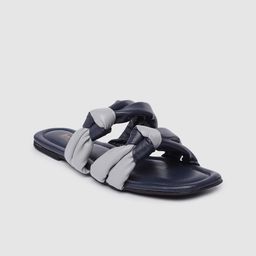 Inc 5 Women Colourblocked Open Toe Flats-30