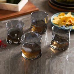 The Artment Transparent Glass Solid Whiskey Glass - Set of 8-image-43