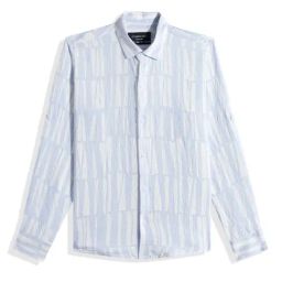 Charchit Boys Blue Cotton Printed Shirt-image-64