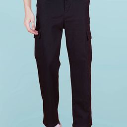LINARIA Men Classic Regular Fit Mid-Rise Clean Look Cargo Styles Jeans-image-90