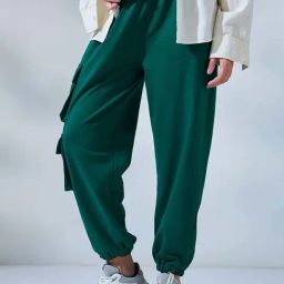 Bewakoof Green Relaxed Fit Joggers-picture-44