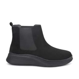 Inc.5 Women's Black Wedge Booties-image-61