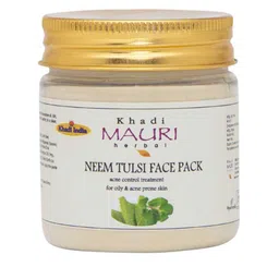 Khadi Mauri Herbal Neem Tulsi Face Pack - 100 g-image-21