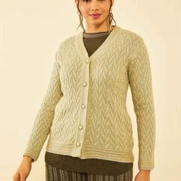 Soch Green Crochet Pattern Cardigan-image-80