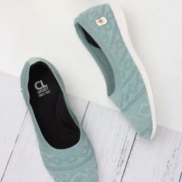 CL Sports by Carlton London Women's Sky Blue Flat Ballets-image-89
