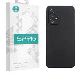 Sprig TPU Matte Back Cover for SAMSUNG Galaxy A52s 5G (Black)-image-27