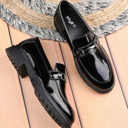 Styli Men's Black Casual Loafers-picture-33