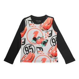 Disney by Wear Your Mind Boys Grey & Red Printed Round Neck T-shirt-17