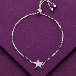 Kai Jewel Sterling Silver The Starry Presence Adjustable Bracelet-image-63