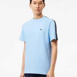 Lacoste Blue Regular Fit Logo Printed Sports T-Shirt-picture-23