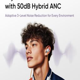 Realme Buds Wireless 5 ANC in-Ear Bluetooth Upto 38hrs Playback In Ear Neckband Headphones image 4