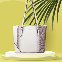 Magnolia Purple Animal Effect Tote-picture-23