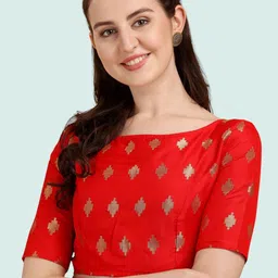 Moda Rapido Woven Design Saree Blouse-picture-0
