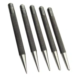 A.D INTERNATIONAL Center Punch Imperial Standard Tool Steel Body for Hard Metal and Wood Working, BB-O04K-WE98 (Set of 5)-33
