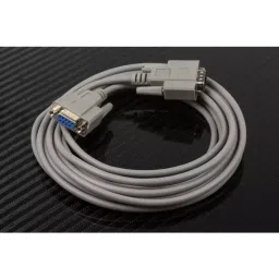 RS PRO Serial Cable Male 9 Pin D-sub to Female 9 Pin D-sub 5 m PVC, 1828783-75