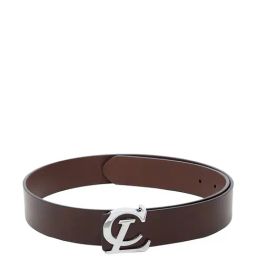 Carlton London Brown Leather Waist Belt For Men-image-31