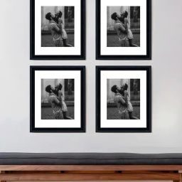 Art Street Synthetic Wood Black Photo Frame (11 x 14 Inch) - Set of 4-image-49