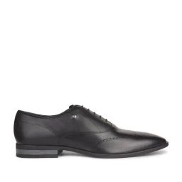 Hush Puppies Men's Black Oxford Shoes-image-8