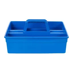 Mrinmoyee Sturdy Plastic Cleaning Basket Caddy Blue - IN0641-image-98