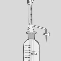 Glassco 10 ml Burette Automatic Zero with Glass stopcock Class A 121.523.01-1