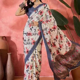 Sangria Women Floral Printed Saree-image-95