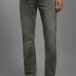 Louis Philippe Jeans Men Slim Fit Mid-Rise Light Fade Clean Look Jeans-image-16