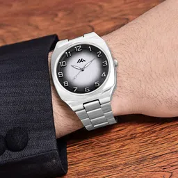 DOUBLERUN Men Dial & Bracelet Style Straps Analogue Multi Function Watch H05NMT-413 image 5