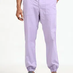 NEVER NEUD Men Relaxed Joggers Trousers-image-24