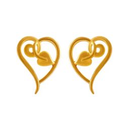P.C. Chandra Jewellers 14 kt Gold Earrings-picture-42