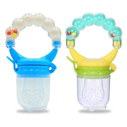 Chinmay Kids Baby Pacifier New Born With Rattle Handle Silicone Fresh Fruit Safe Kids Soother (Blue, Yellow)-image-78
