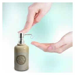 VONCASA Stone Finish Soap DispenserMulticolor - 350 ml-picture-26
