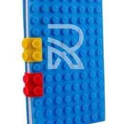 Rushabh Novelty Notebook A5 Silicon Blue Lego Dairy 100-Pages Ruled-image-61