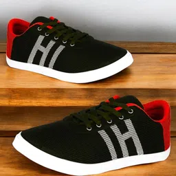 Spotwalk Men Colourblocked Lightweight Lace-Ups Sneakers-picture-12