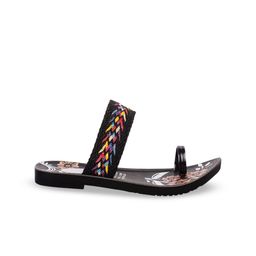 FOOT CARE Women Woven Design One Toe Flats-image-34