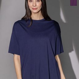 TITTLI Pack Of 2 Drop-Shoulder Sleeves Cotton Oversized T-shirt-image-56
