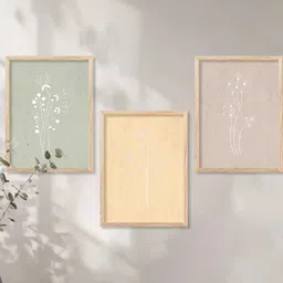 Floral Wall Art With Frame Home Decor Wall Painting For Living Room Office Bedroom-image-90
