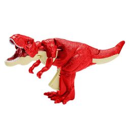 VGRASSP Roaring & Head Swinging Dinosaur Toy for Kids with LED Light in Mouth & Realistic Actions Like - Rotating & Swinging Head and Tail, Movable Joints - Multicolor image 5