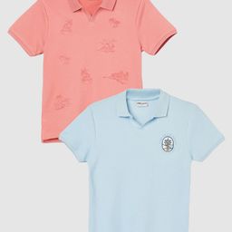 Fame Forever by Lifestyle Boys Pack of 2 Polo T-shirts-image-34