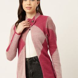 Monte Carlo Colourblocked Open Front Sweater image 1