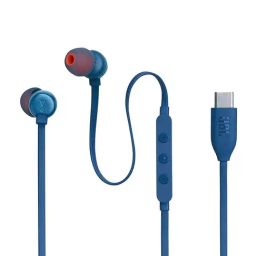 JBL Tune 310 Wired in-Ear Type C Earphone with 3-Button EQ Preset Remote & Microphone (Blue)-24