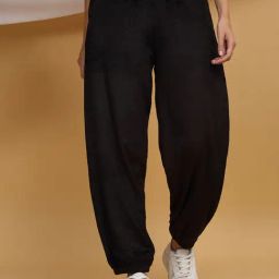 Sweet Dreams Black Plain Joggers-image-15