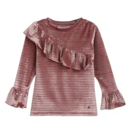 Elle Kids Pink Solid  T-Shirt-image-50