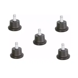 Ergonomica Nylon Chair Wheel Black Free Size (Set of 5), Ergo5-image-36