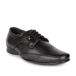 Action Men's Dotcom Black Derby Shoes-picture-15