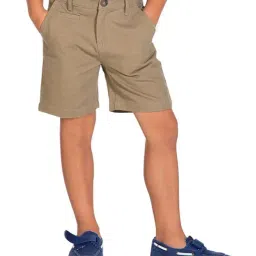 Cherry Crumble By Nitt Hyman Kids Brown Solid Shorts-image-84