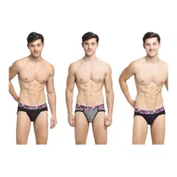 IC4 Multicolor Briefs - Pack of 3-image-6