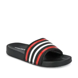 OFF LIMITS Men's Pitch Black & Red Slides-picture-18